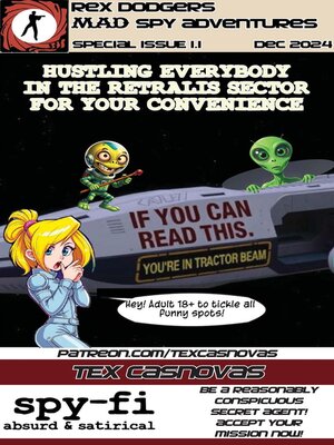 cover image of Rex Dodgers Mad Spy Adventures Dec 2024
